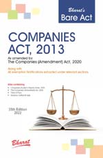  Buy COMPANIES ACT, 2013 (Bare Act)